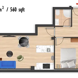 One Bedroom - Tower Bridge - City By Prime M-12 Holiday home